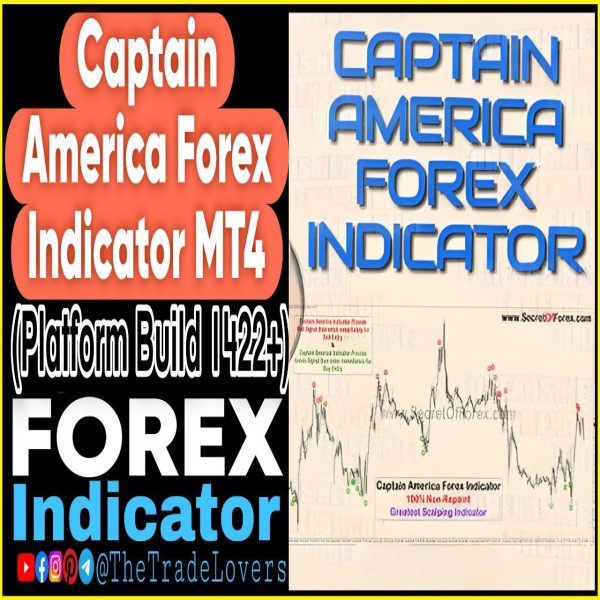 Captain America Forex Indicator MT4 (Platform Build 1422+) Forex MT4 Indicators - The Trade Lovers