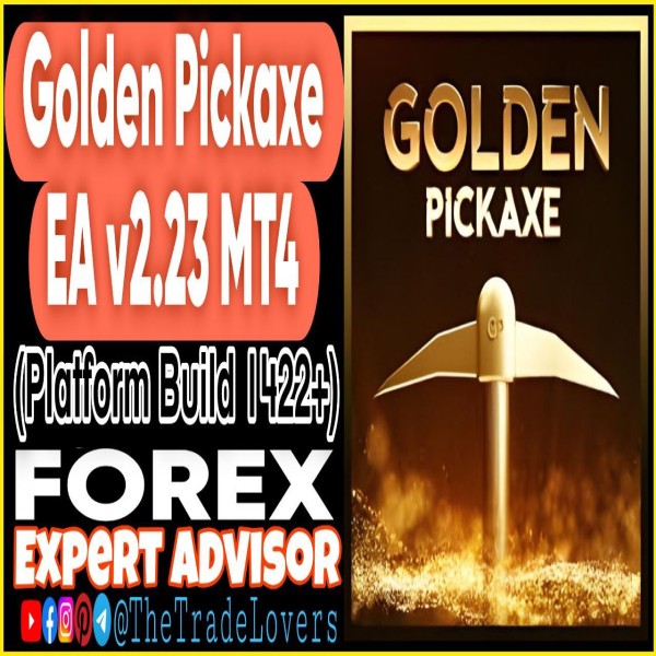 Golden Pickaxe EA V2.23 MT4 (Works on Build 1422+) | Forex Robot | MT4 Expert Advisor - The Trade Lovers