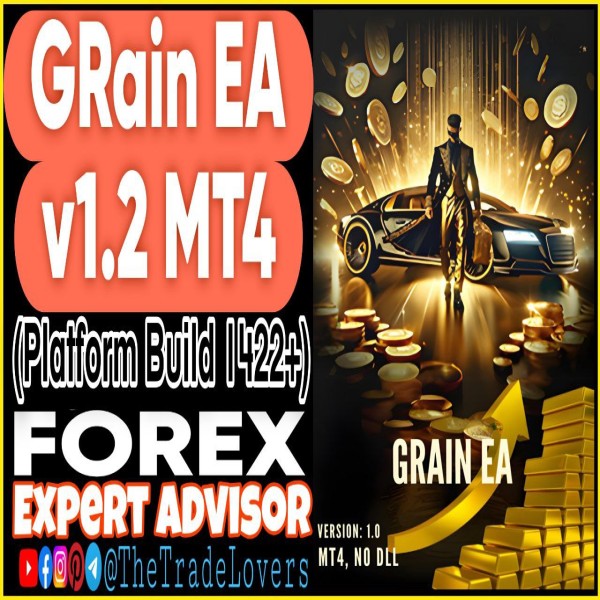 GRain EA v1.2 MT4 (Works on Build 1422+) | Forex Robot | MT4 Expert Advisor - The Trade Lovers
