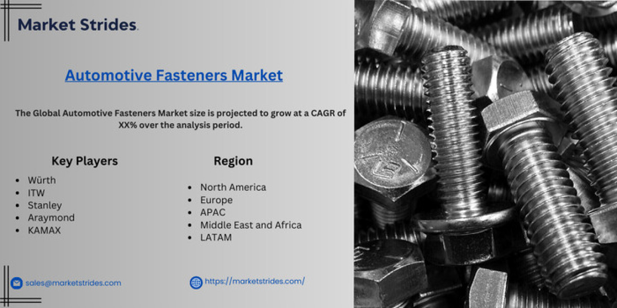 Automotive Fasteners Market Growth: Industry Analysis and Forecast 2031 | Market Strides