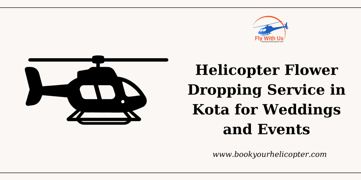 Helicopter Flower Dropping Service in Kota for Weddings and Events