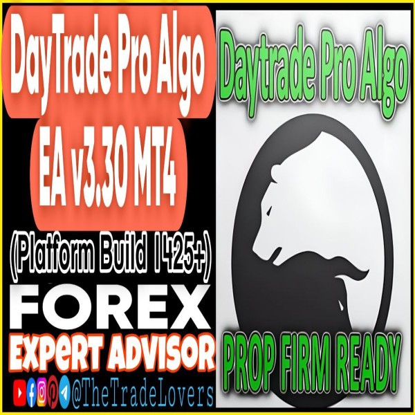 Daytrade Pro Algo EA v3.30 MT4 (Works on Build 1425+) | Forex Robot | MT4 Expert Advisor - The Trade Lovers