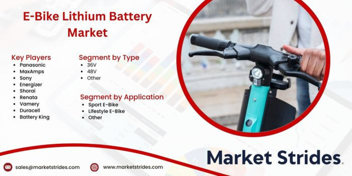 E-Bike Lithium Battery Market: Insights and Forecast to 2031 | Market Strides