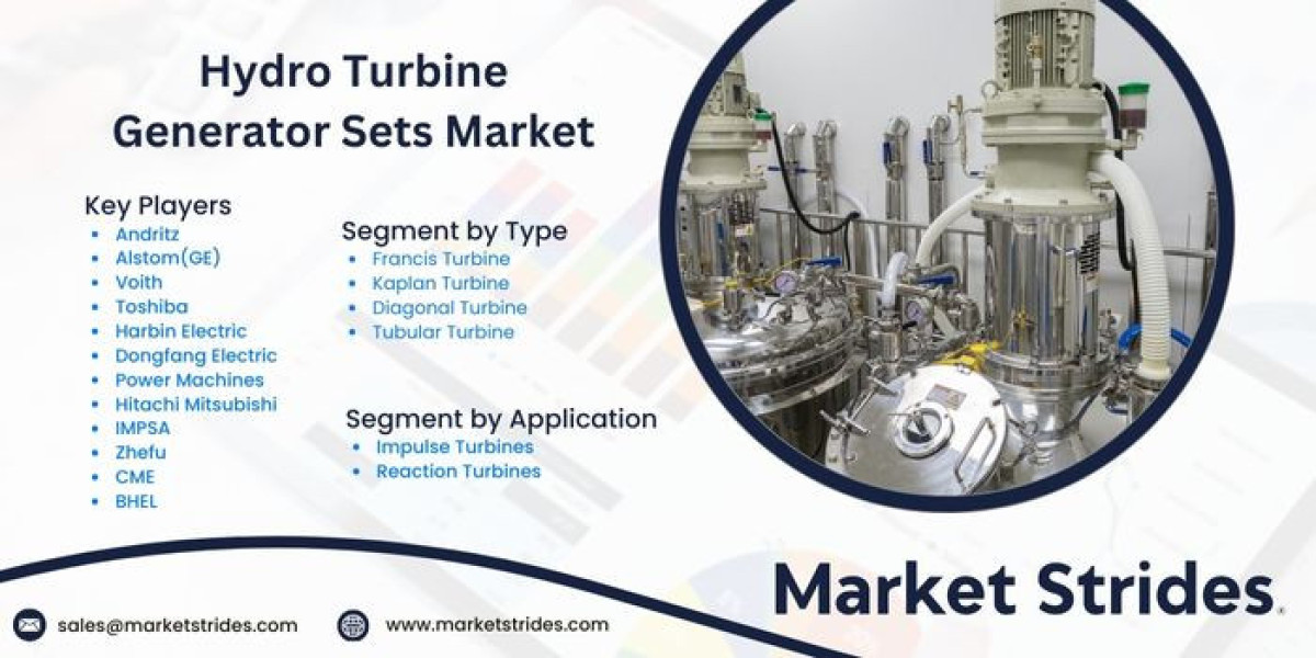 Hydro Turbine Generator Sets Market Size, Share, and Forecast to 2031 | Market Strides