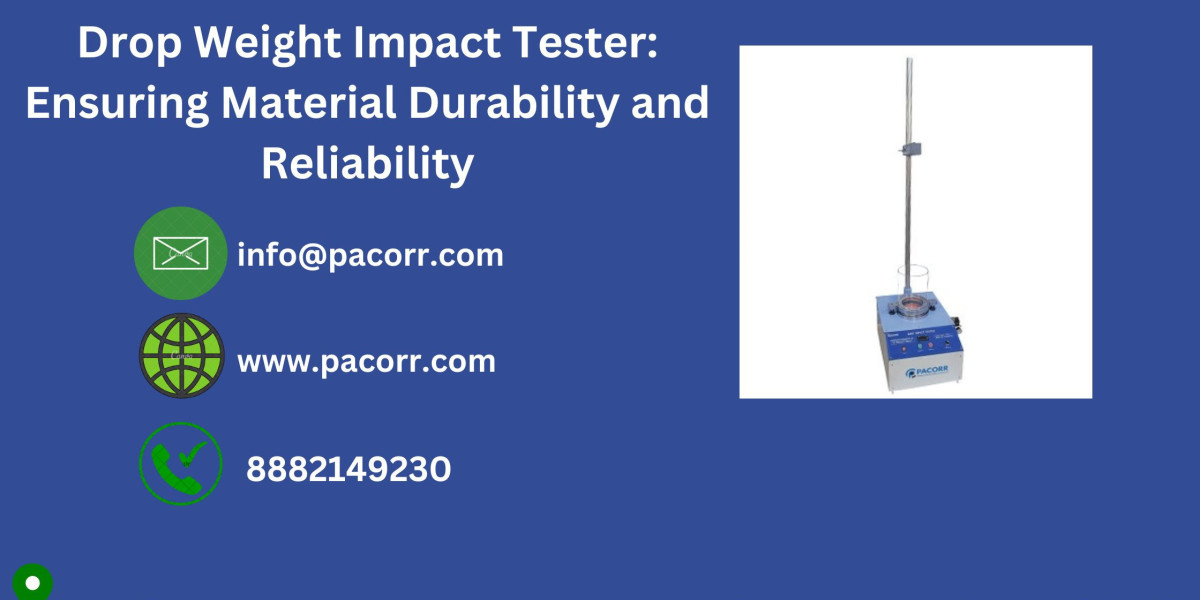 Ensuring Product Quality with Pacorr’s High-Performance Drop Weight Impact Tester