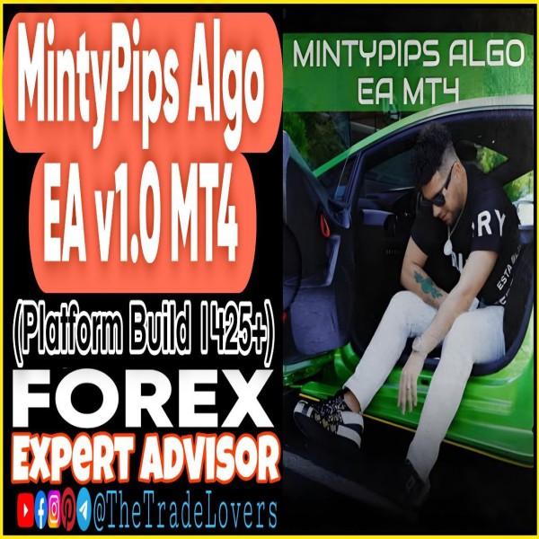 Mintypips Algo EA v1 MT4 + Sets (Works on Build 1425+) | Forex Robot | MT4 Expert Advisor - The Trade Lovers