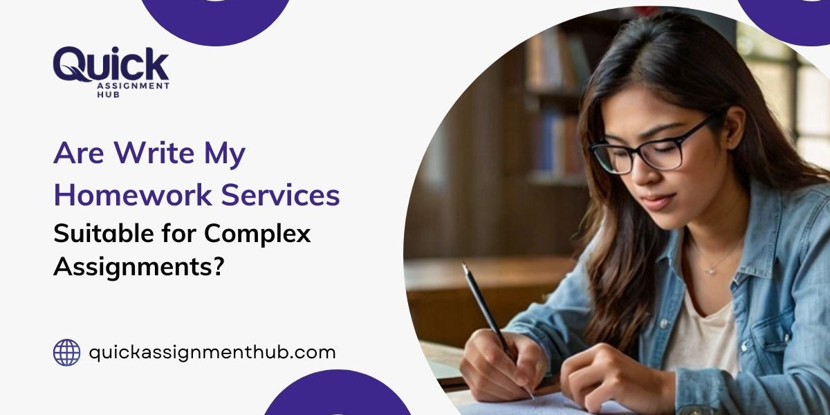 Are Write My Homework Services Suitable for Complex Assignments?