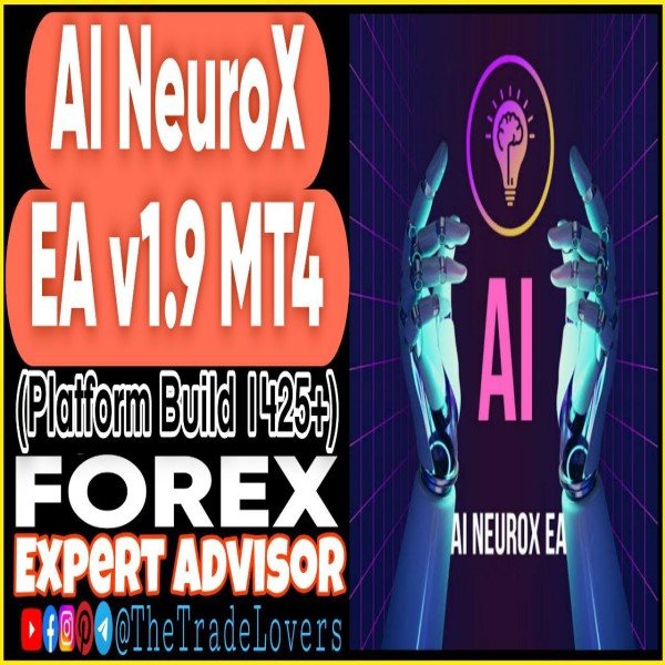 AI NeuroX EA v1.9 MT4 (Works on Build 1425+) | Forex Robot | MT4 Expert Advisor - The Trade Lovers