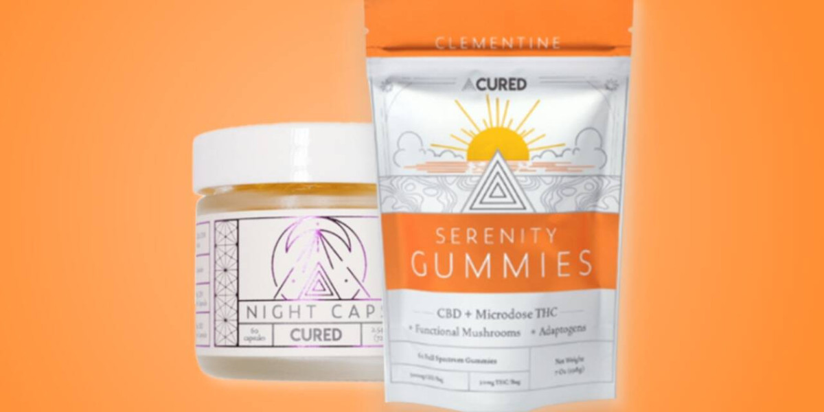 Cured Nutrition Microdose THC Gummies USA