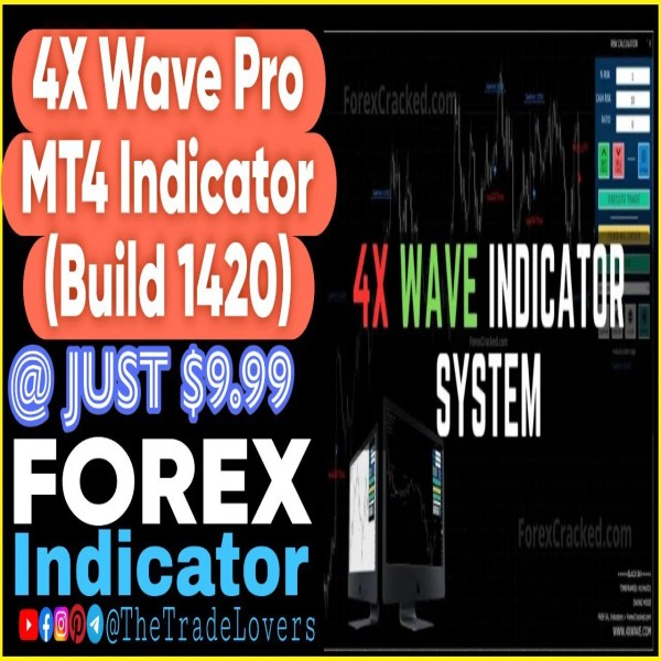 4X Wave Indicator System MT4 (Works on Build 1421+) | Forex MT4 Indicators - The Trade Lovers