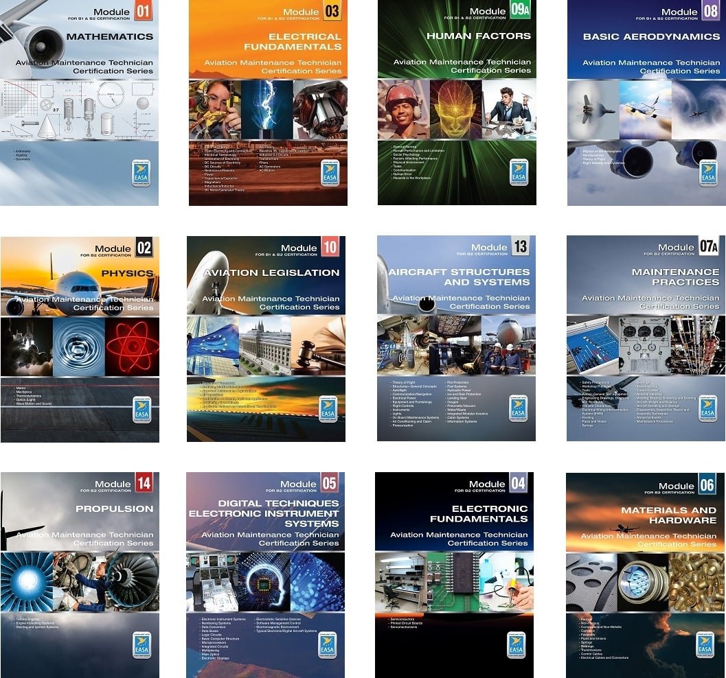 EASA Part 66 B2 Complete Set | EASA PART 66 ACADEMY