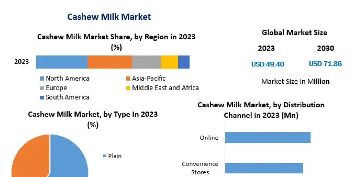 Cashew Milk Industry: Market Trends, Innovations, and Growth Potential