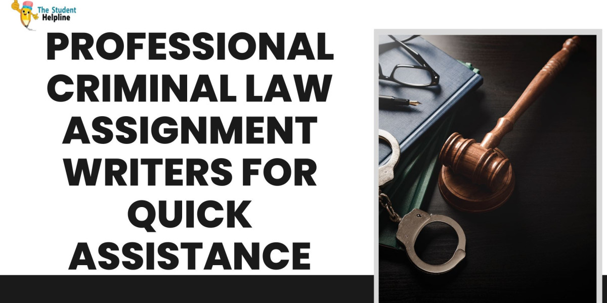 Professional criminal Law Assignment Writers for Quick Assistance