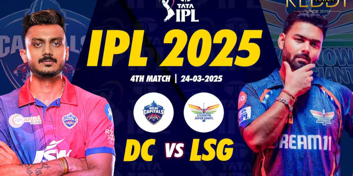 IPL 2025 Showdown with Reddy Anna Site : Delhi Capitals Take on Lucknow Super Giants - Live Updates and Insights.