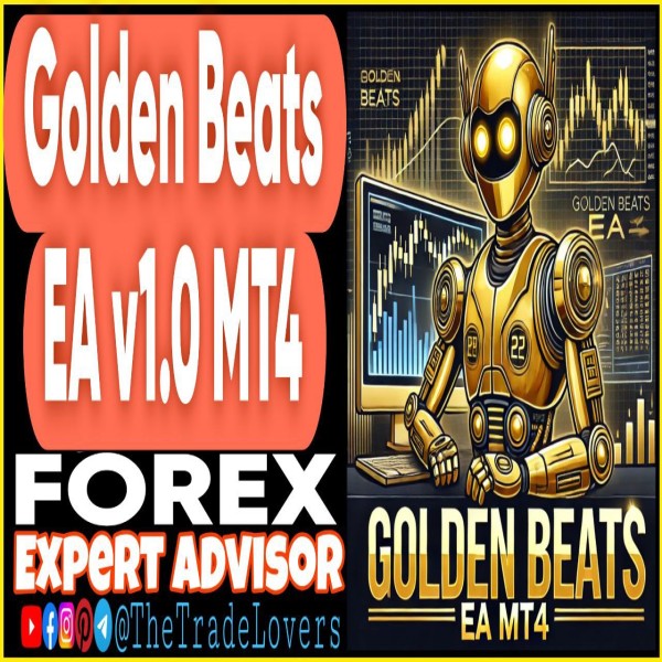 Golden Beats EA v1.0 MT4 (Works on Build 1440+) | Forex Robot | MT4 Expert Advisor - The Trade Lovers