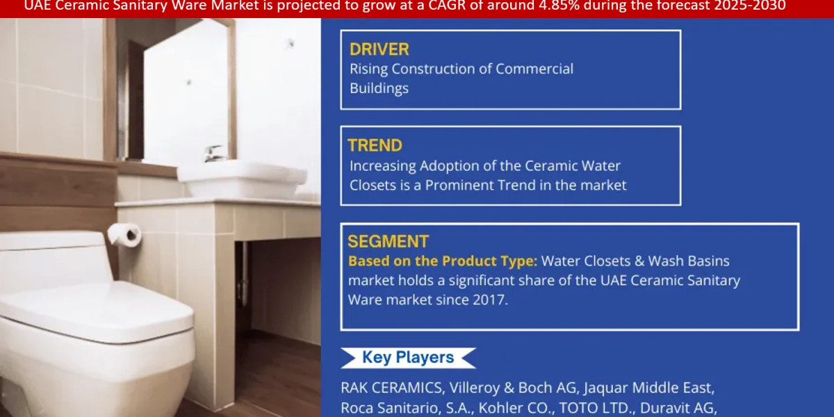 UAE Ceramic Sanitary Ware Market Segment, Companies, Trend & Growth Analysis 2025-30