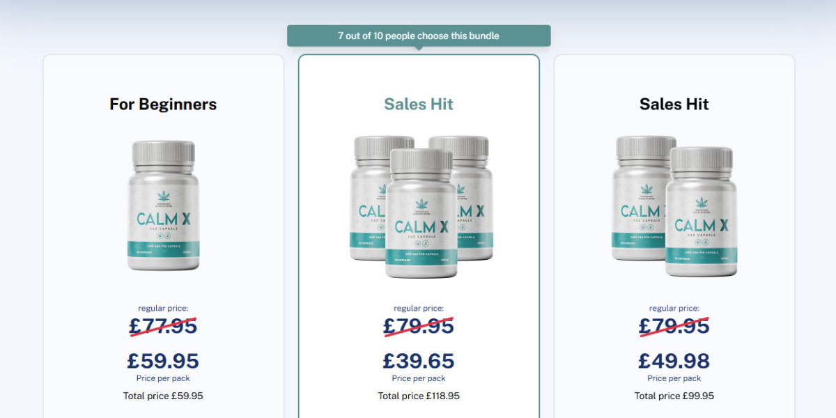 Calm X CBD Capsules UK Reviews & Benefits