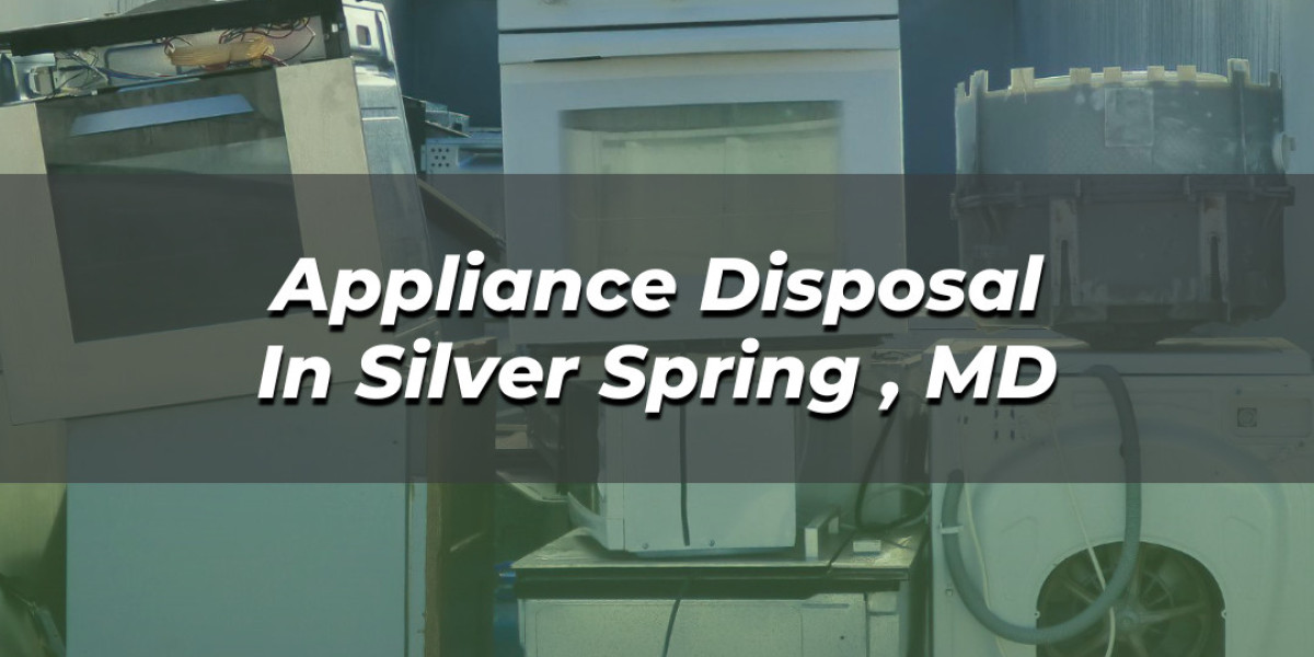 Appliance Disposal in Silver Spring, MD: Safe, Convenient, and Eco-Friendly with DMV Got Junk