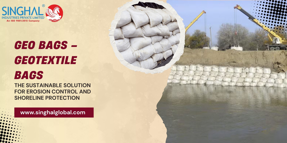 Geo Bags – Geotextile Bags: A Smart Solution to Control Erosion and Safeguard Riverbanks