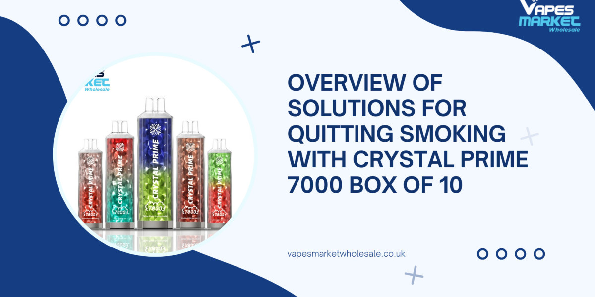 Overview of Solutions for Quitting Smoking with Crystal Prime 7000 Box of 10