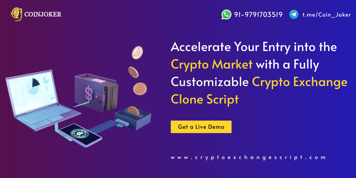 Accelerate Your Entry into the Crypto Market with a Fully Customizable Crypto Exchange Clone Script