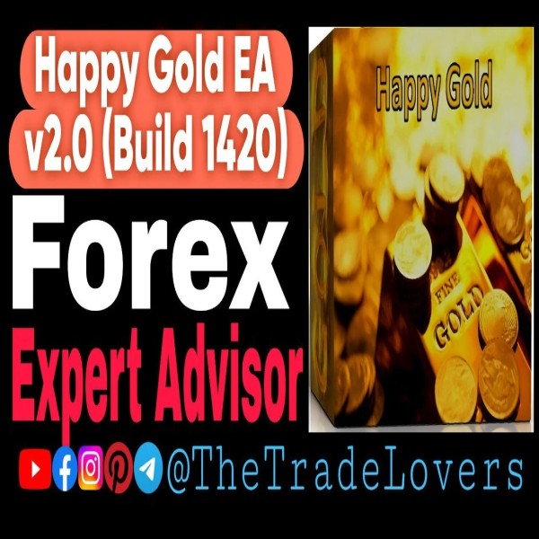 Happy Gold EA V2.0 MT4 (Platform Build 1421+) | Forex Robot | MT4 Expert Advisor - The Trade Lovers