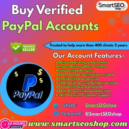 Buy a PayPal Account from the most trusted site