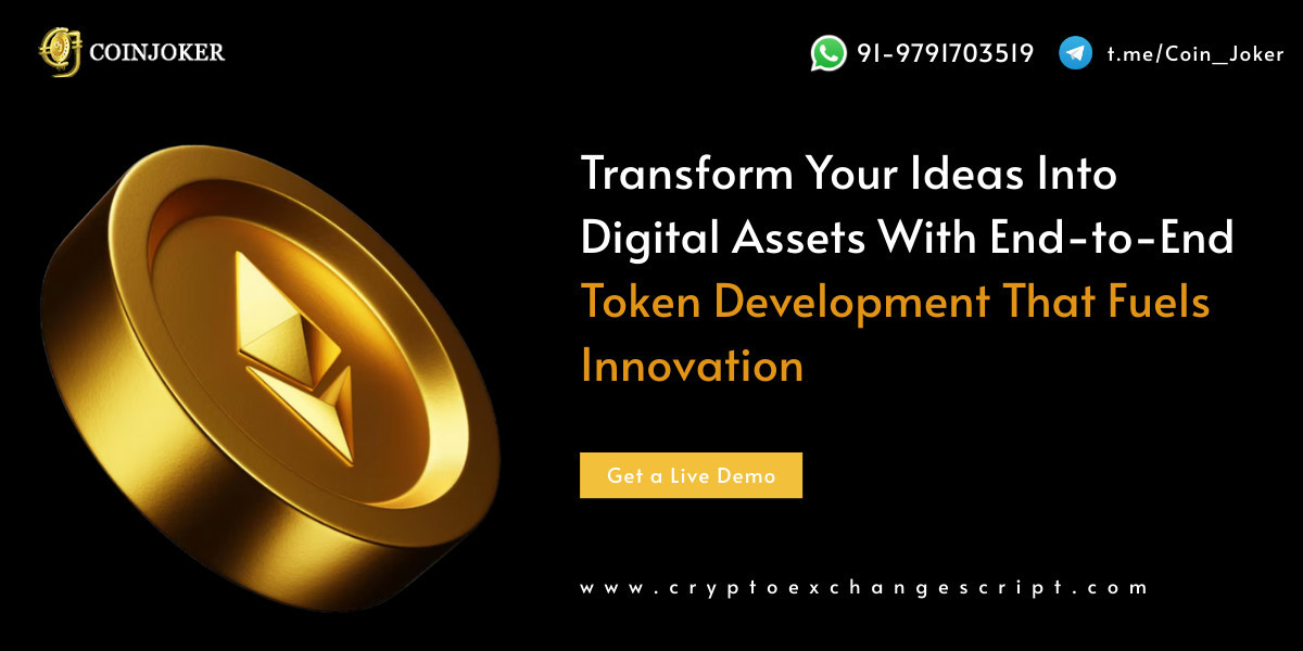 Transform Your Ideas Into Digital Assets With End-to-End Token Development That Fuels Innovation