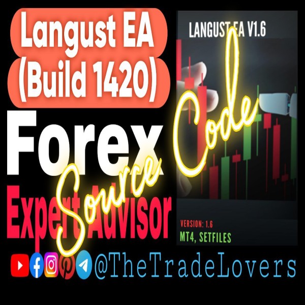 Langust EA V1.6 MQ4 Source Code with Setfiles (Works on Build 1420) | Forex Robot | MT4 Expert Advisor - The Trade Lovers