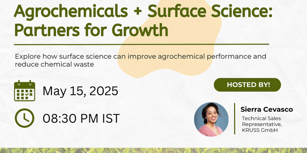 Enhancing Agrochemical Performance Through Surface Science: A Live Webinar