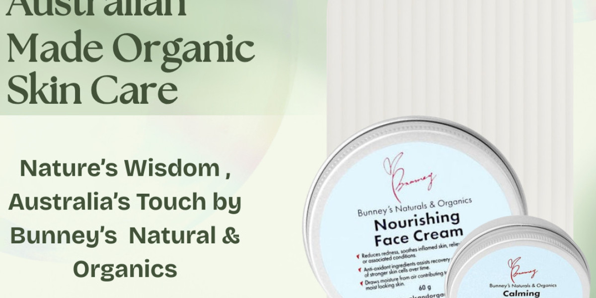 Which are some of the best organic skincare brands in Australia, and how does Bunnyey's Naturals & Organics sta