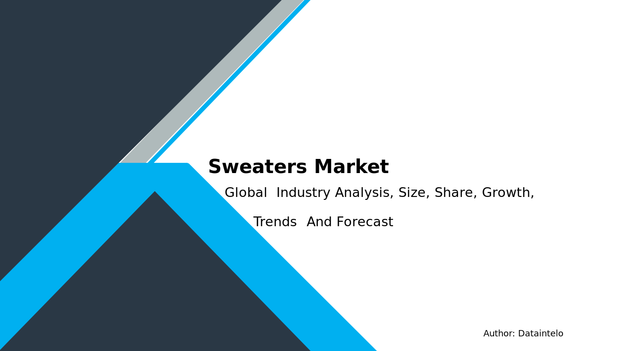 Sweaters Market Report | Global Forecast From 2025 To 2033