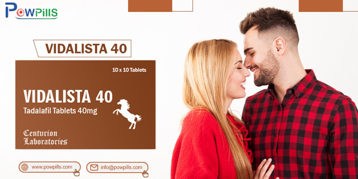 Vidalista 40 Mg Tadalafil – Improve Erection Quality Today