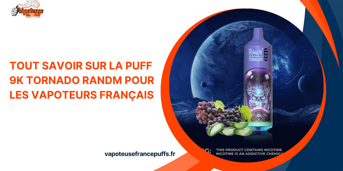 Tout savoir sur la Puff 9K Tornado RandM pour les vapoteurs français