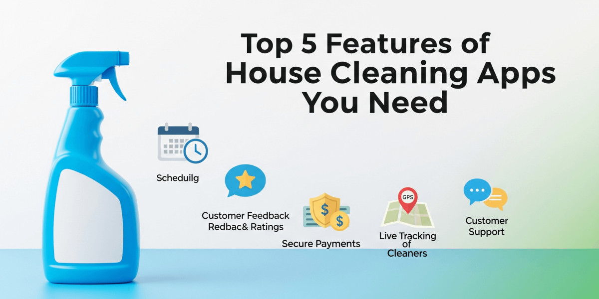 Top 5 Features of House Cleaning Apps You Need