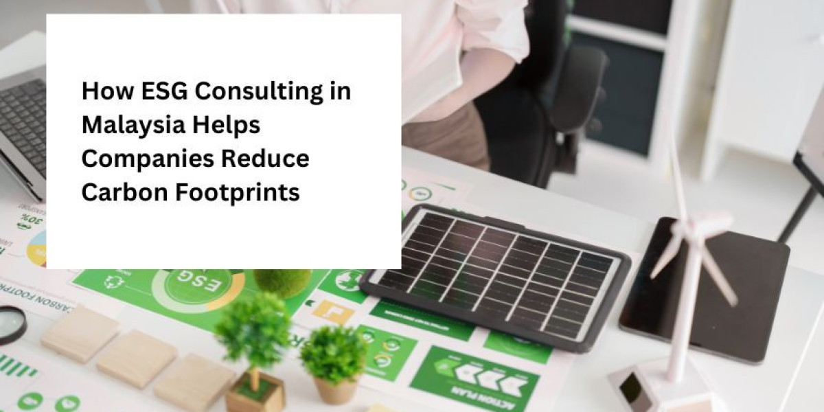 How ESG Consulting in Malaysia Helps Companies Reduce Carbon Footprints