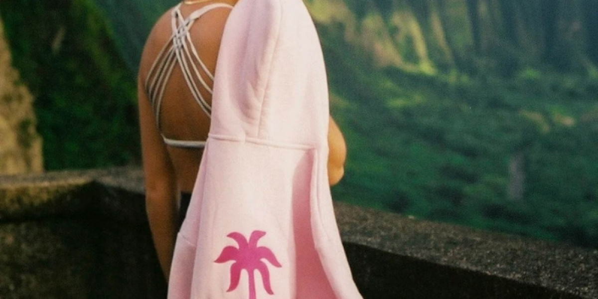 Bubblegum Dreams: Why the Pink Palm Puff Hoodie Is Your Next Obsession