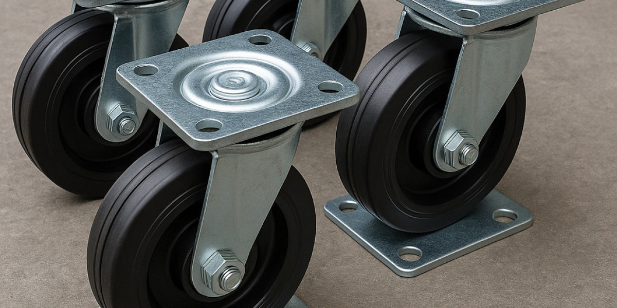 Choose Premium Heavy Duty Pneumatic Castor Wheels for Industry