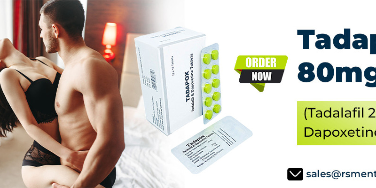 Manage Impotence and Early Ejaculation With Tadapox 80mg