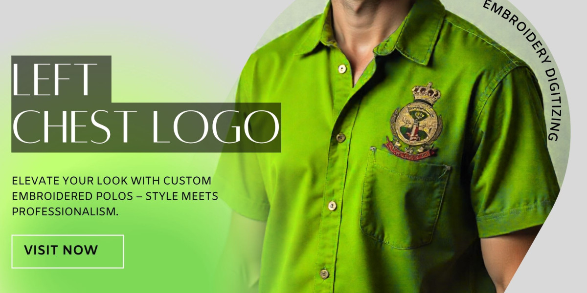 Perfect Left Chest Logo Placement with Quick Digitizing