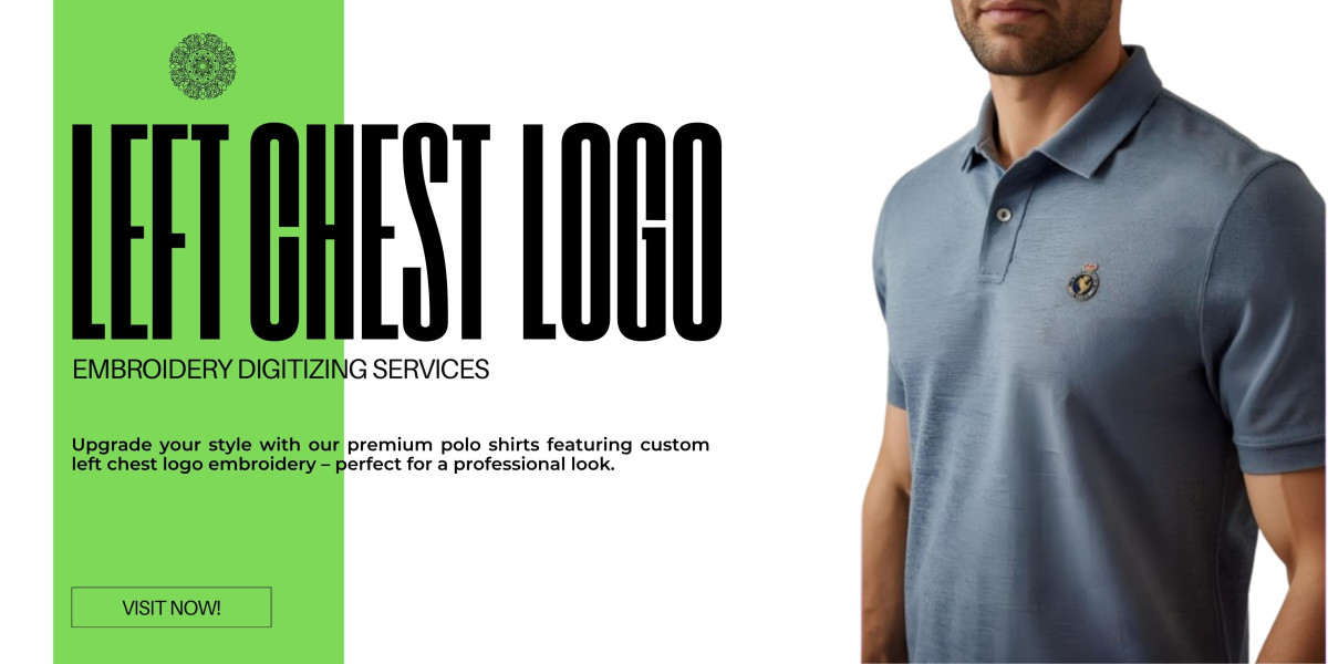 Left Chest Digitizing Company | Perfect Logo Placement & Embroidery Services