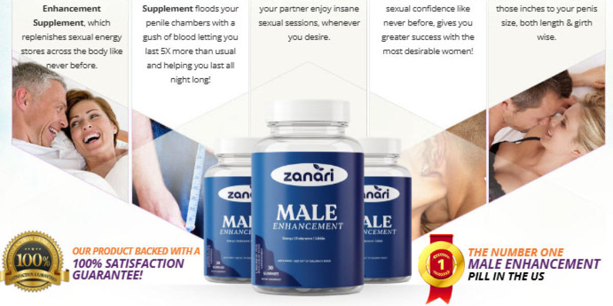 Zanari Male Enhancement Gummies :No Harsh Stimulating Effects