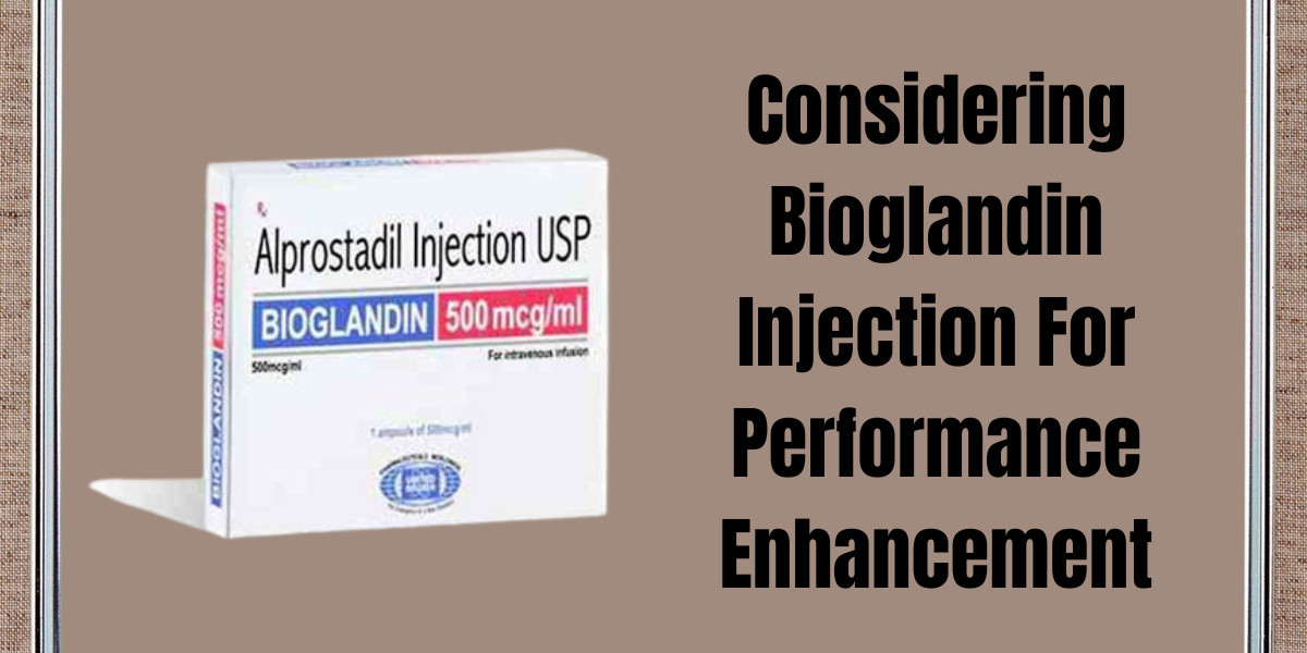 Considering Bioglandin Injection For Performance Enhancement
