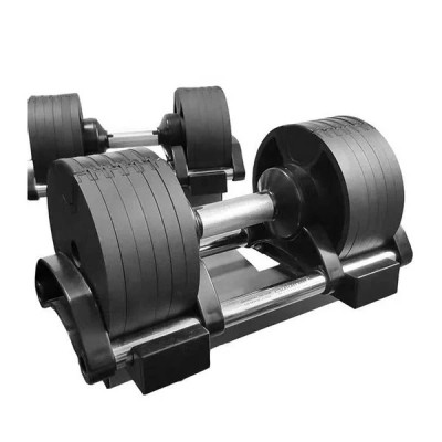 90lbs Adjustable Cast Iron Dumbbell Pair Profile Picture