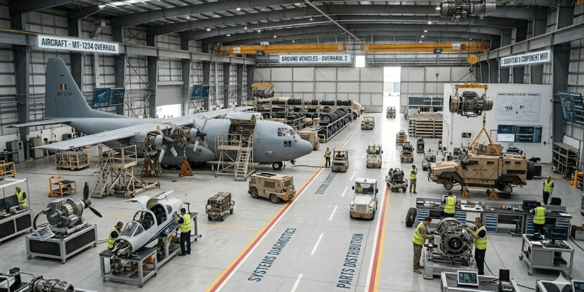 Military Equipment Maintenance Repair And Overhauling Services Market: Fleet Sustainment and Technological Innovation Dr
