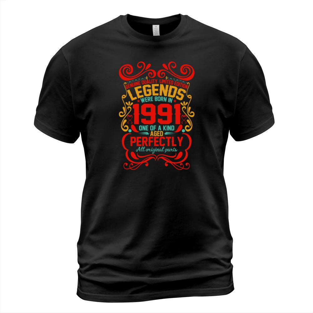 Vintage Authentic 1991 Birthday Gifts idea T-Shirt Unisex