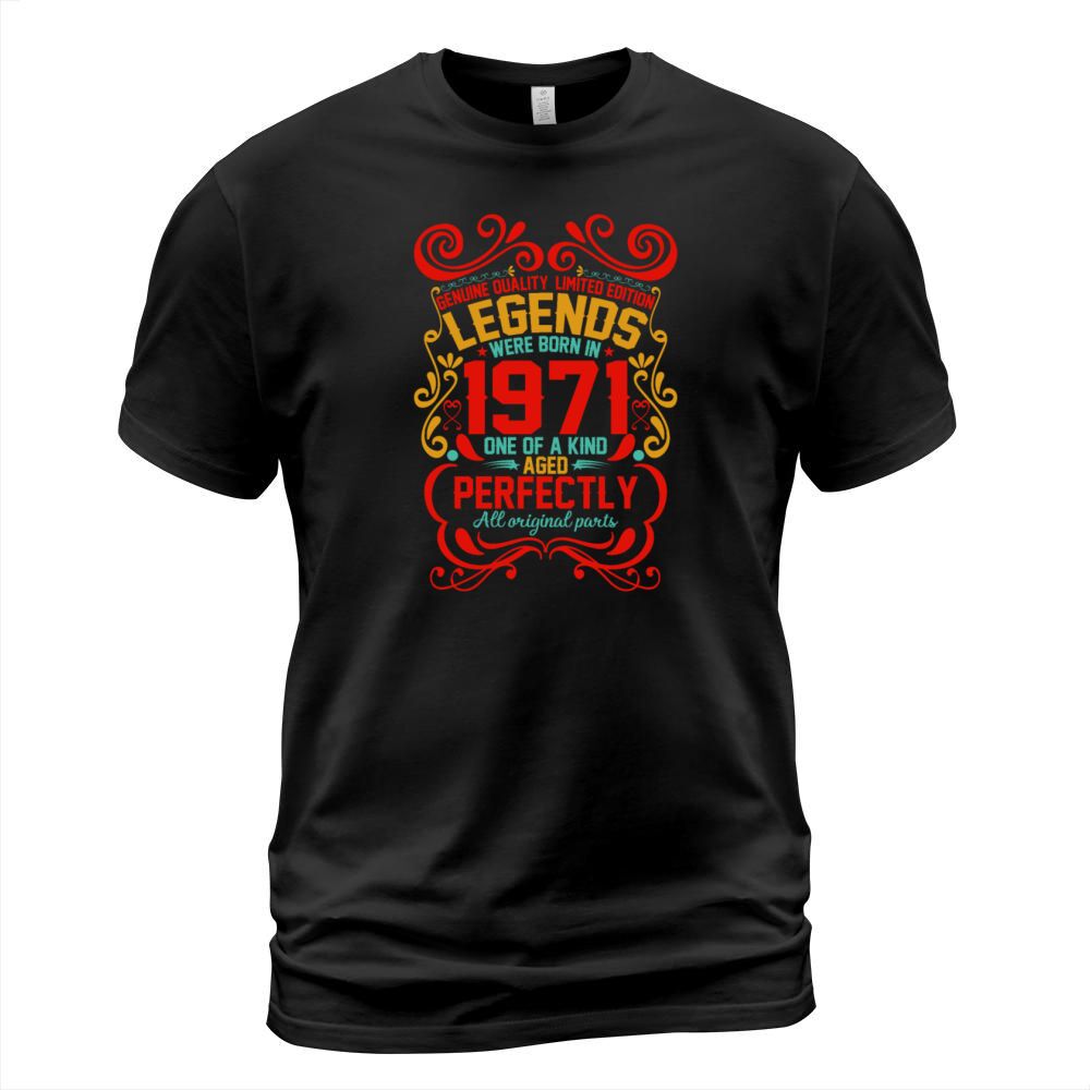 Vintage Authentic 1971 Birthday Gifts idea T-Shirt Unisex