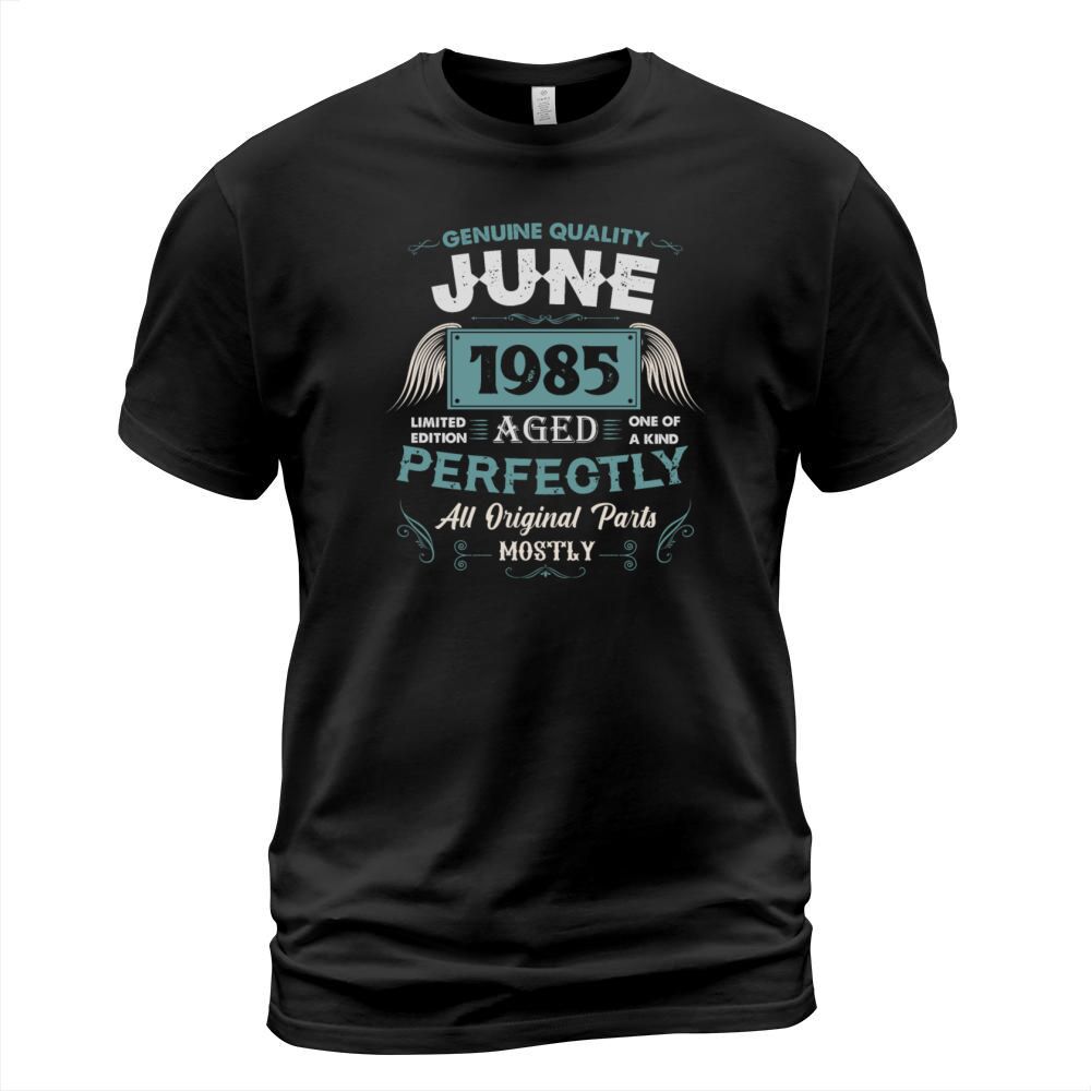 June 1985 Vintage Birthday Present T-Shirt Unisex