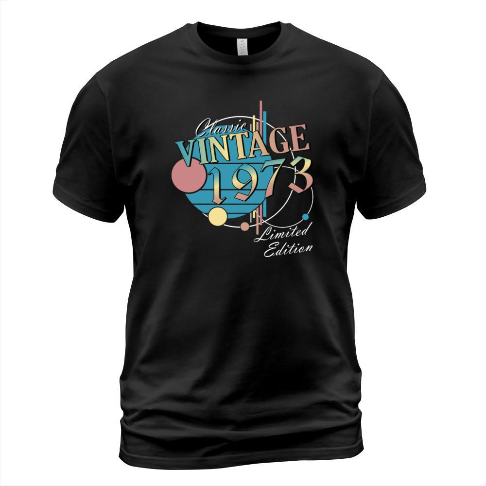 Vintage 1973 vintage birthday retro gift T-Shirt Unisex