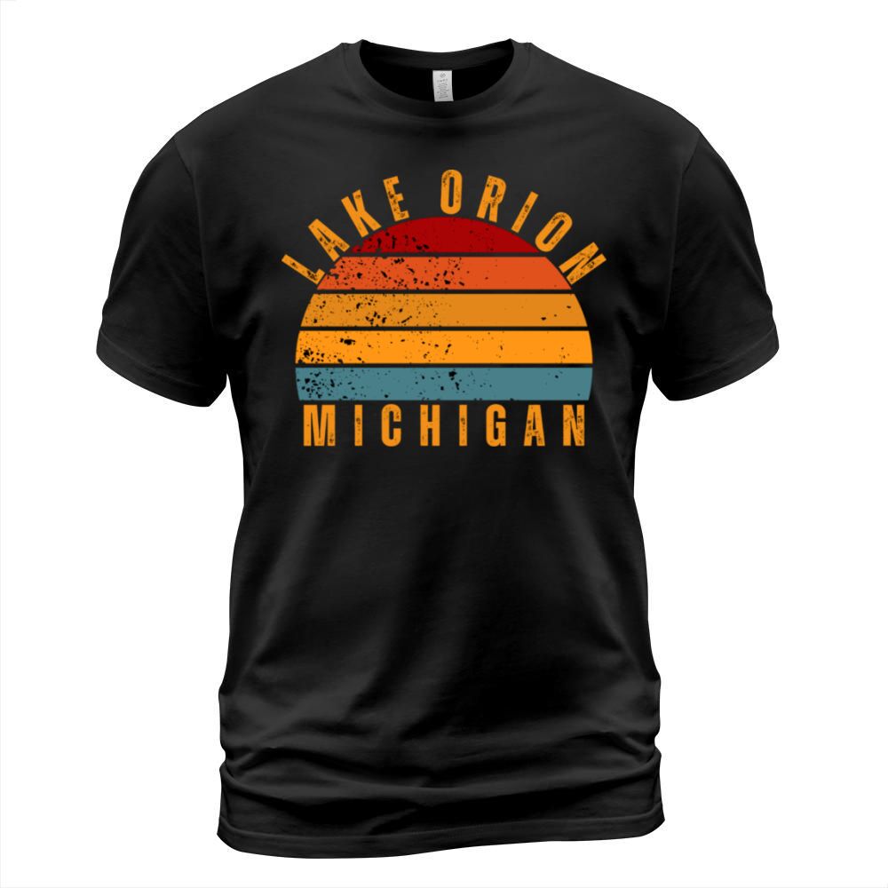 Lake Orion Michigan Vintage Retro T-Shirt Unisex